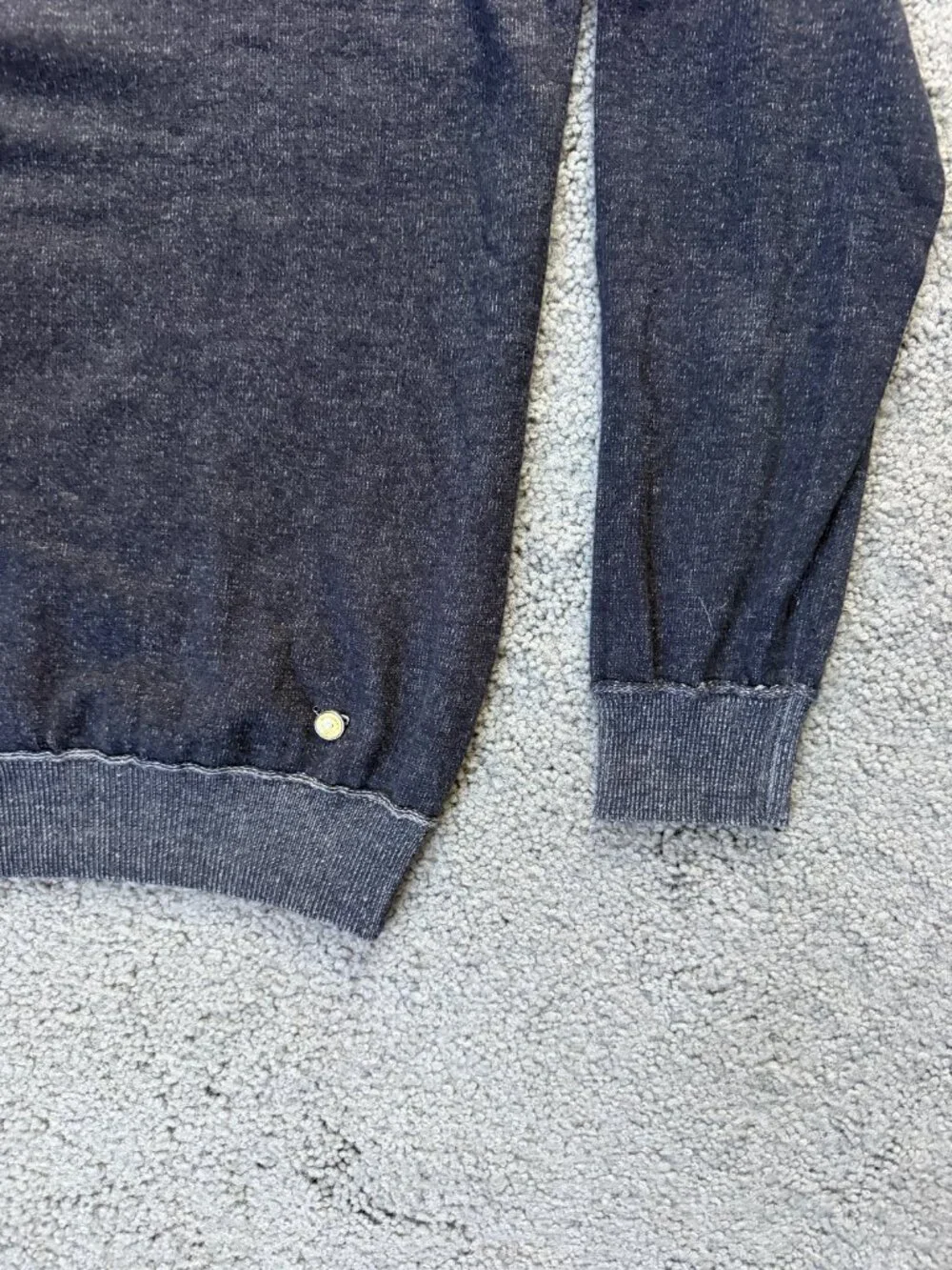 Baci & Abbracci Italy Textured Knit Crewneck Sweater in Men's Size XXL - EUC